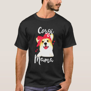 Corgi Dog Mama Animal T-Shirt