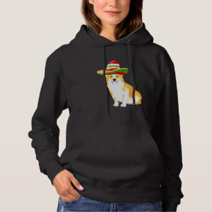 Corgi Dog Mama Dog Dad Cinco De Mayo Fur Lover Hoodie
