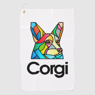 Corgi Dog Owner Pembroke Welsh Corgi Men Women Golf Towel