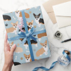 Corgi Dog Paws and Bones