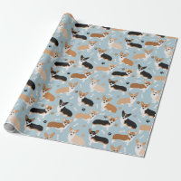 Corgi Dog Paws and Bones