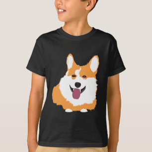 Corgi Dog Pet Animal Kids T-Shirt