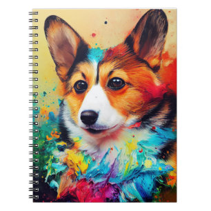 Corgi Dog Pet Cute Adorable Animal Companion Notebook