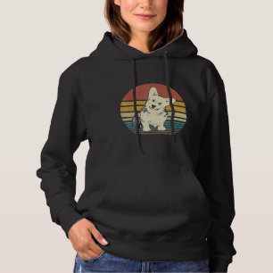 Corgi Dog Retro Vintage Corgi Loves Hoodie