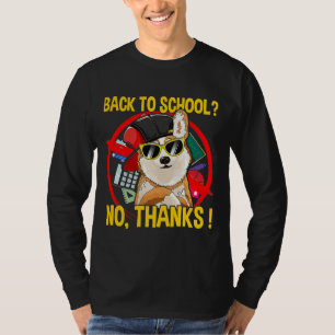 Corgi Dog Sunglasses T-Shirt