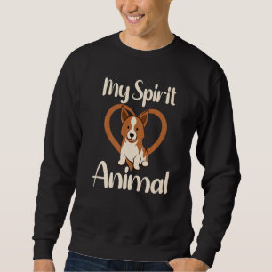 Corgi Dog T Dog Mom Dad My Spirit Animal 1 Sweatshirt