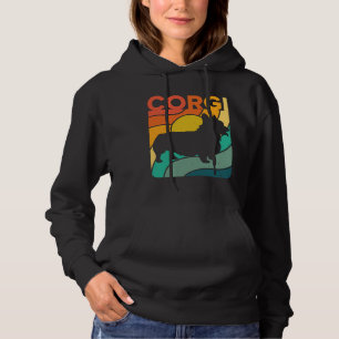 Corgi Dog Vintage Pet Hoodie