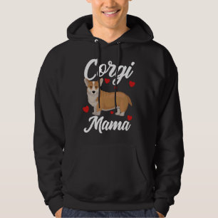 Corgi Dog Womens Corgi Mama Hoodie