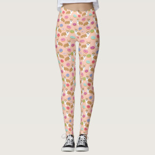 Corgi Doughnut Leggings