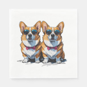 Corgi Dread Deluxe Napkin