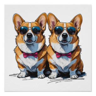Corgi Dread Deluxe Poster