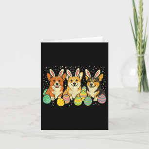 Corgi Easter  Card