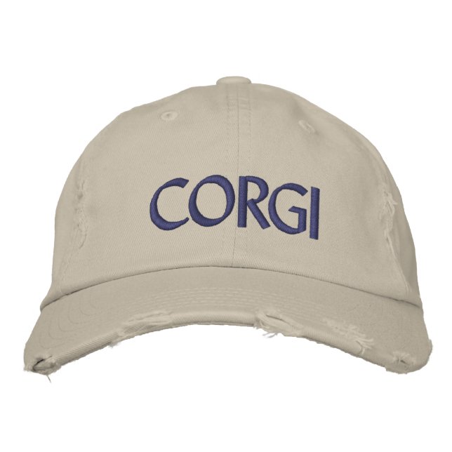 CORGI EMBROIDERED HAT (Front)