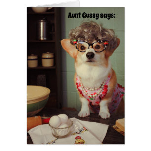 Corgi Encouragement Card