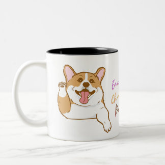 Corgi: Energetic, Charmers, Delight Mug