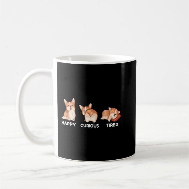 Corgi Expressions Dogs Corgi  Coffee Mug (Left)