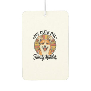 Corgi Family Shirt Vintage Pet Lover Design_1 Air Freshener