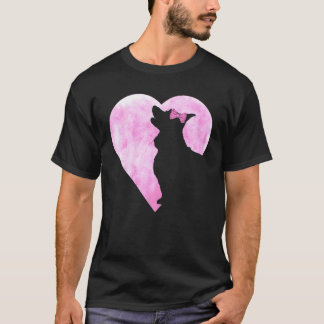 Corgi For Girls & Women Who Loves Corgi Valentine T-Shirt