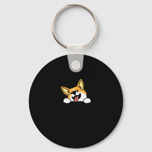 Corgi Funny Elements Of Hapness Corgi Dog Lover  Keychain