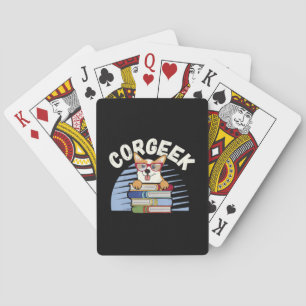 Corgi Geek Corgeek Playing Cards