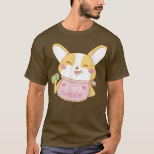 Corgi Girl lover dog owner pet tamale  T-Shirt