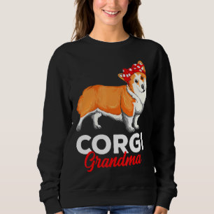 Corgi Grandma Corgi Dog Mom Women Sweatshirt