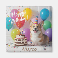 Corgi Happy Birthday