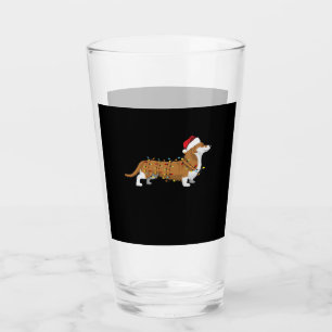 Corgi Holiday Christmas Light Essential T-Shirt Glass