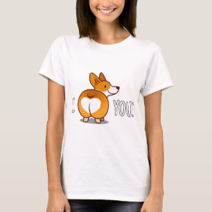 Corgi - I love you T-Shirt