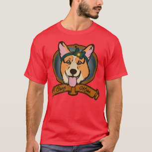 Corgi I Mama Dogs Mom Love Dog Lovers Mom T-Shirt