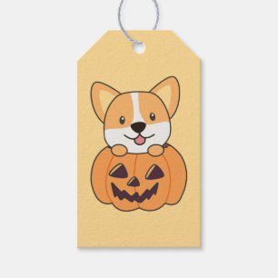 Corgi In Pumpkin Cute Dogs Happy Halloween Gift Ta Tags