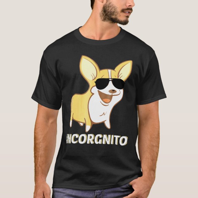 Corgi  Incorgnito Animal Tee (Front)