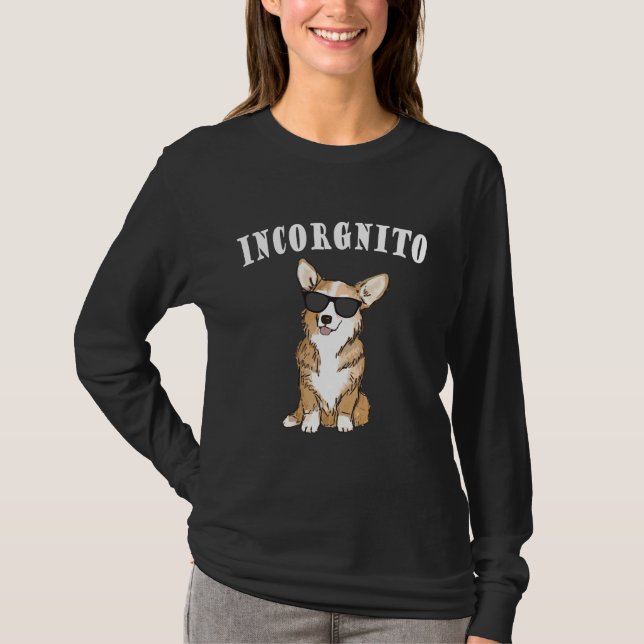 Corgi Incorgnito T-Shirt (Front)