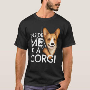 Corgi Inside Me Clothes Kids Corgi T-Shirt