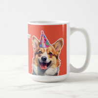 Corgi It's Birthday party time my corgeous