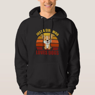 Corgi Just A Girl Who Loves Dogs Dog 811 Hoodie
