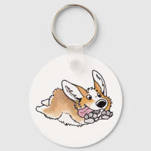 Corgi Keychain
