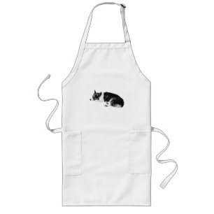 Corgi Kitchen Calm Long Apron