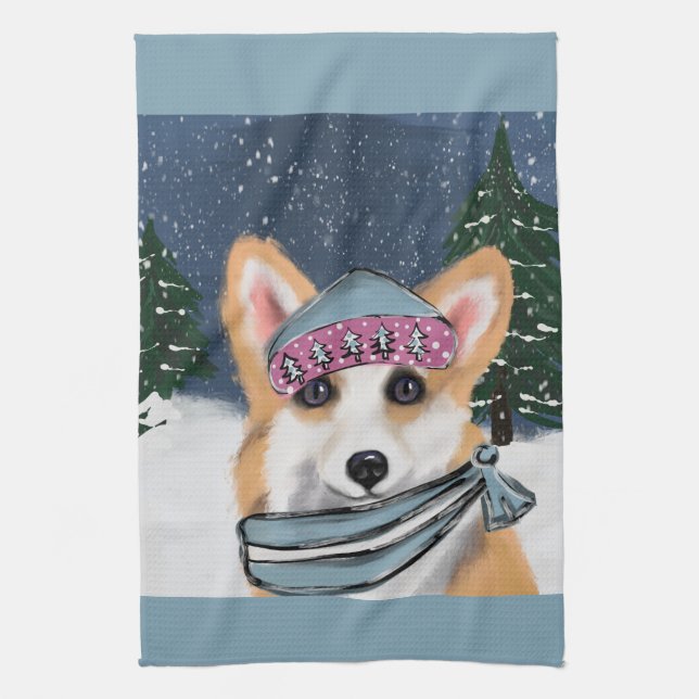 CORGI     KITCHEN TOWEL (Vertical)