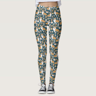 Corgi Leggings - cute funny corgi gifts