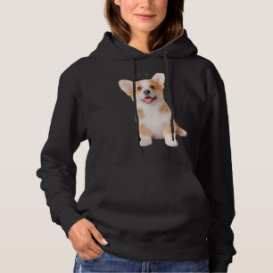 Corgi  Love Is Dog Mom Dad Puppy Pet Women Men Kid Hoodie