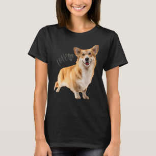 Corgi  Love Is Dog Mom Dad Puppy Pet Women Men Kid T-Shirt