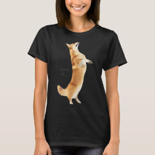 Corgi  Love Is Dog Mom Dad Puppy Pet Women Men Kid T-Shirt