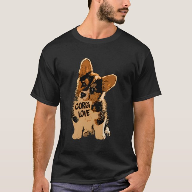 Corgi Love T-Shirt (Front)