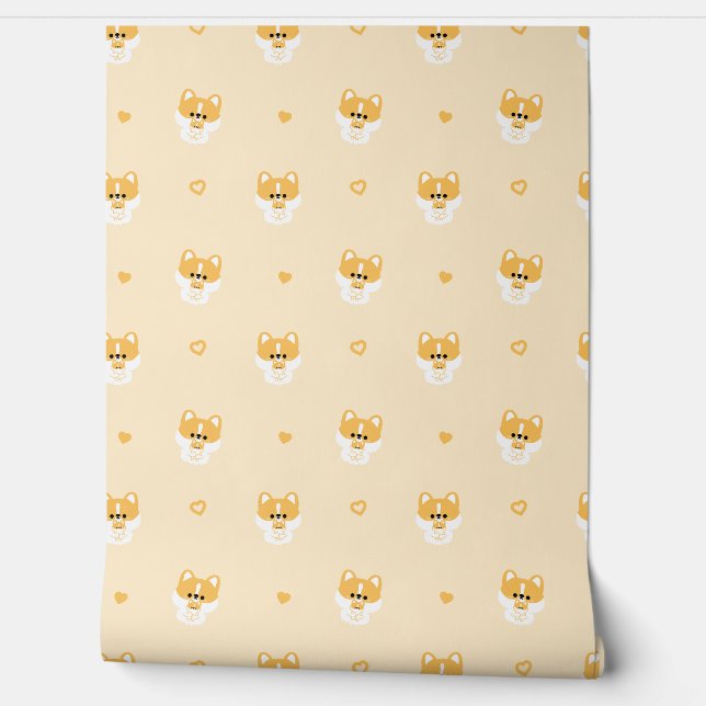 Corgi Love Wallpaper (Unrolling)