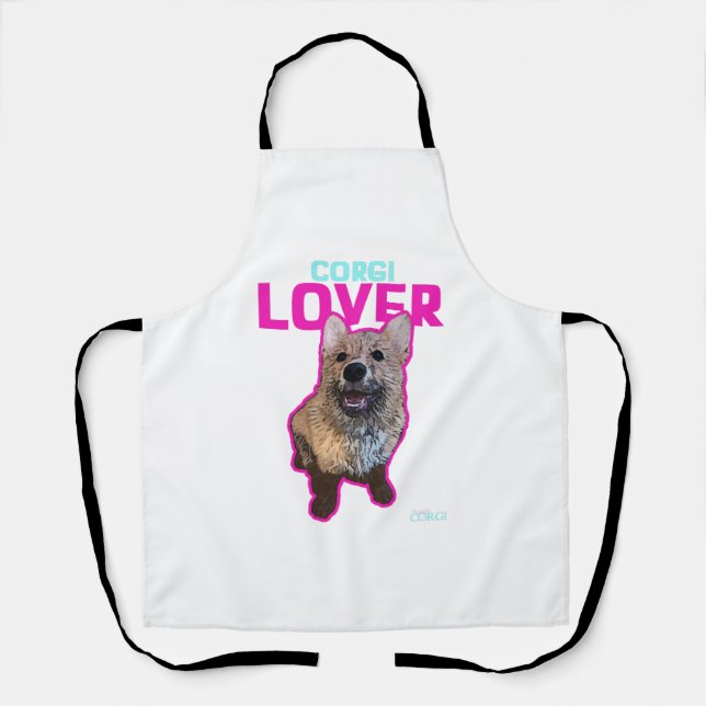 Corgi Lover Apron (Front)