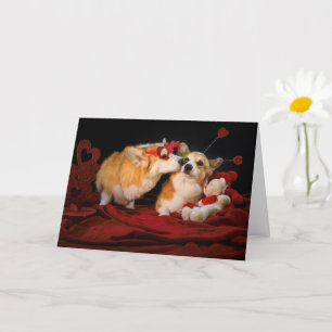 Corgi Lovers Anniversary card