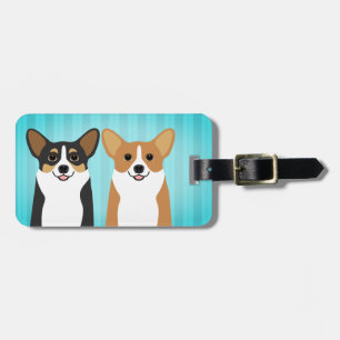 Corgi Luggage Tags