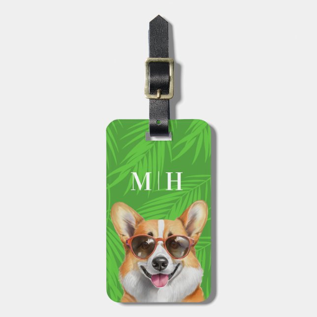 Corgi Luggage Tags (Front Vertical)