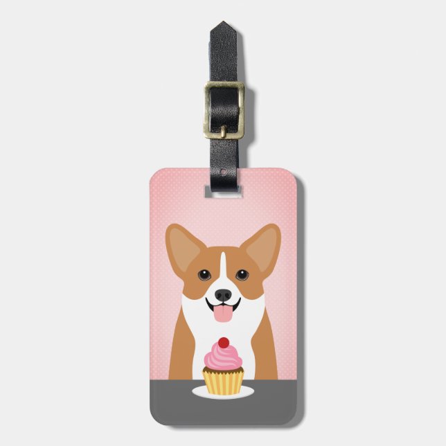 Corgi Luggage Tags (Front Vertical)